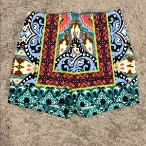 Colorful High Waisted Shorts